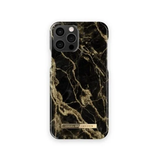Ideal of Sweden Case for iPhone 12 Pro - Golden Smoke Marble